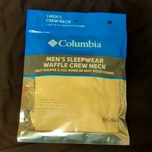 Columbia Men's Sleepwear Waffle Crew neck
